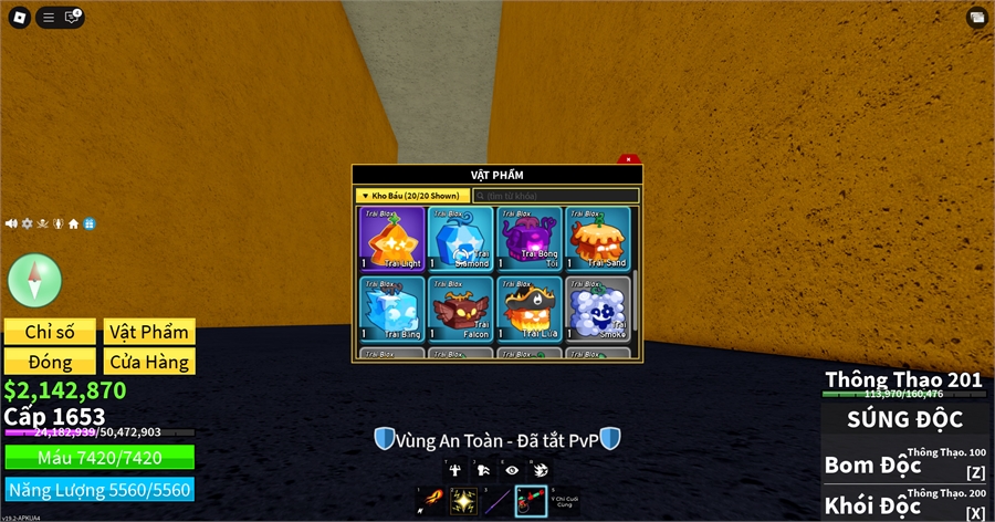  - 2 tộc V3 full thông thạo...