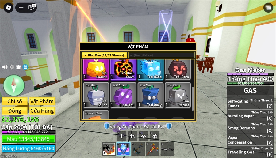  - rocket vĩnh viễn max level