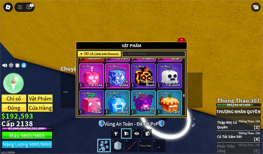  - cá v3 3 trái đỏ mammoth rocket owned quay owned