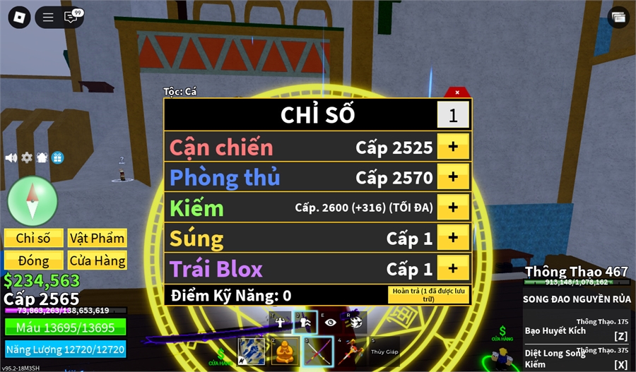  - song đao lưỡi hái rocket owned