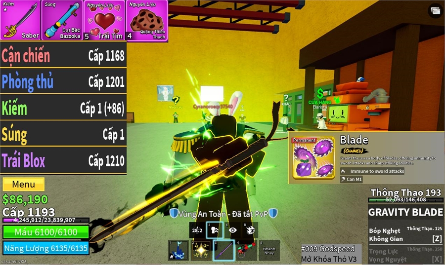  - blade owned