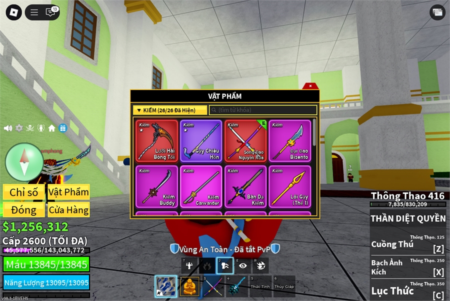  - max level dư 1 trái đỏ
