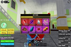  - max level dư 1 trái đỏ