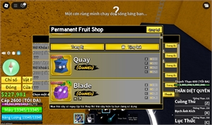  - 3 tộc v4 song đao lưỡi hái 4 trái owned budda
