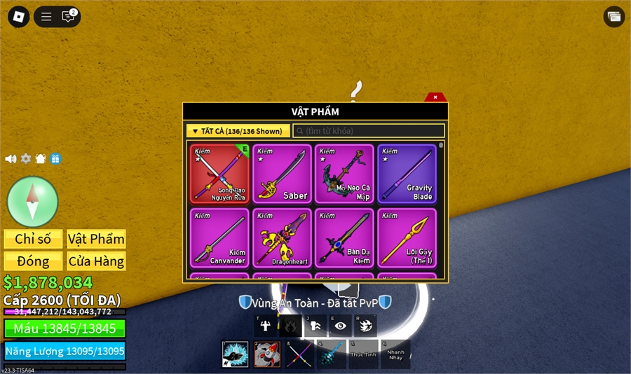  - 4 tộc v4 rocket owned blade owned song đao, dragonhear,gui star mũ tiệc tùng,bt,lh