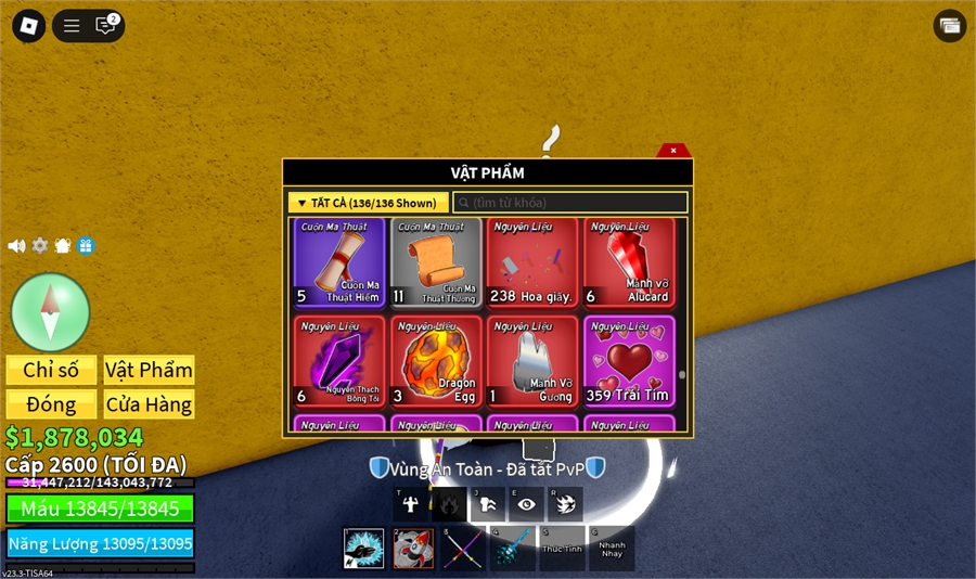  - 4 tộc v4 rocket owned blade owned song đao, dragonhear,gui star mũ tiệc tùng,bt,lh