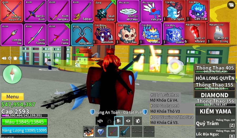  - SONG ĐAO GUITAR T-REX spirit trái gas mamoth