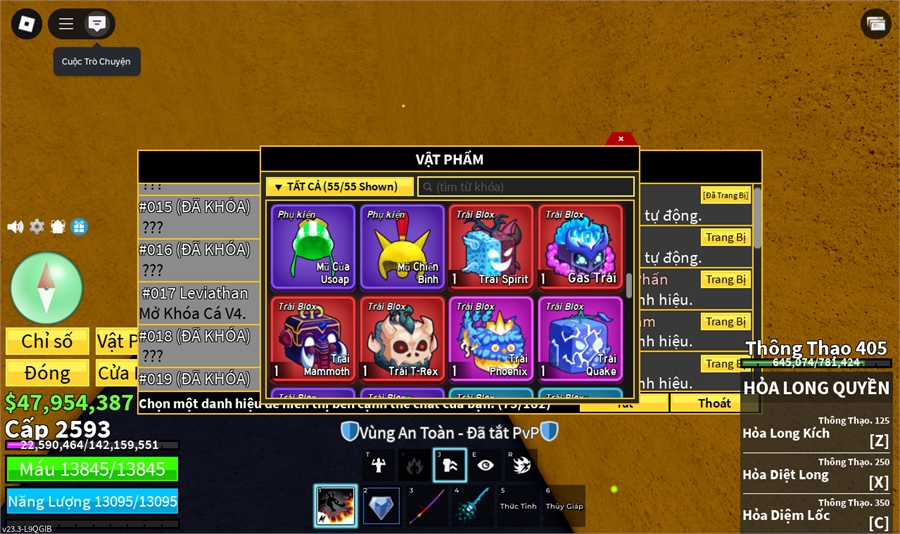  - SONG ĐAO GUITAR T-REX spirit trái gas mamoth