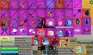  - 4 tộc v4 song đao lưỡi hái khiên leviathan dragon storm,heart,fox lamp, mỏ neo dao găm,băng owned rocket owned