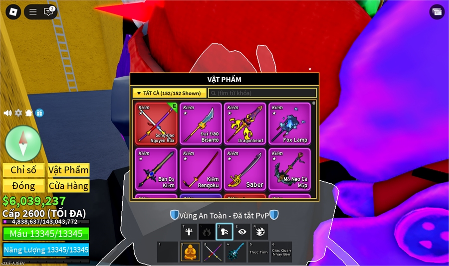  - 4 tộc v4 song đao lưỡi hái khiên leviathan dragon storm,heart,fox lamp, mỏ neo dao găm,băng owned rocket owned