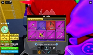  - 4 tộc v4 song đao lưỡi hái khiên leviathan dragon storm,heart,fox lamp, mỏ neo dao găm,băng owned rocket owned