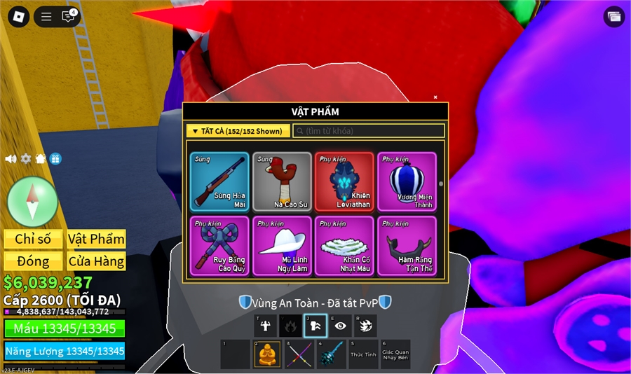  - 4 tộc v4 song đao lưỡi hái khiên leviathan dragon storm,heart,fox lamp, mỏ neo dao găm,băng owned rocket owned