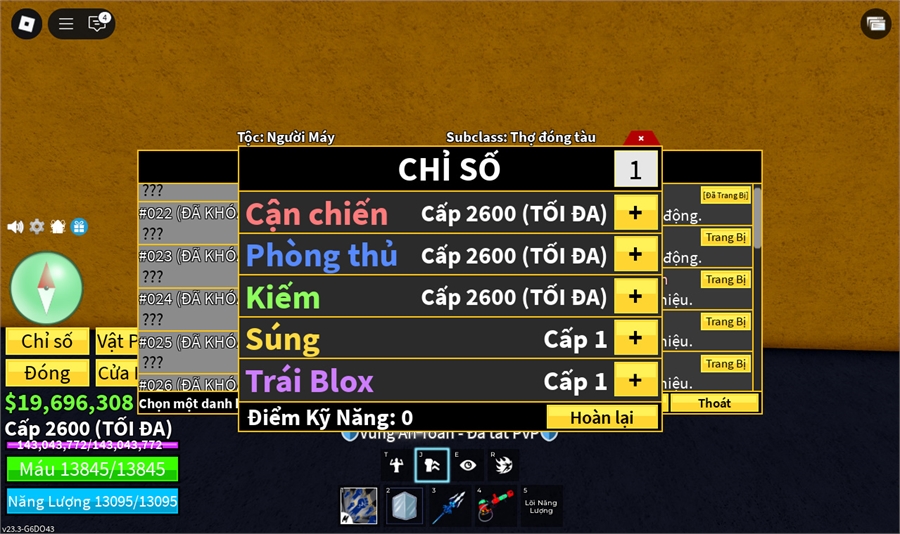  - lưỡi hái 3 TRÁI ĐỎ