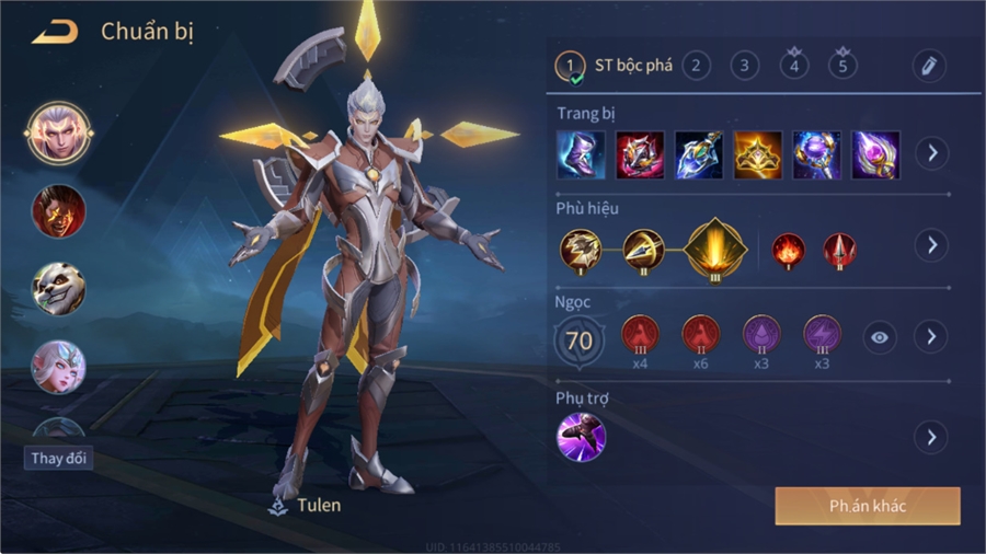  - tulen SSS kẹp raz thái