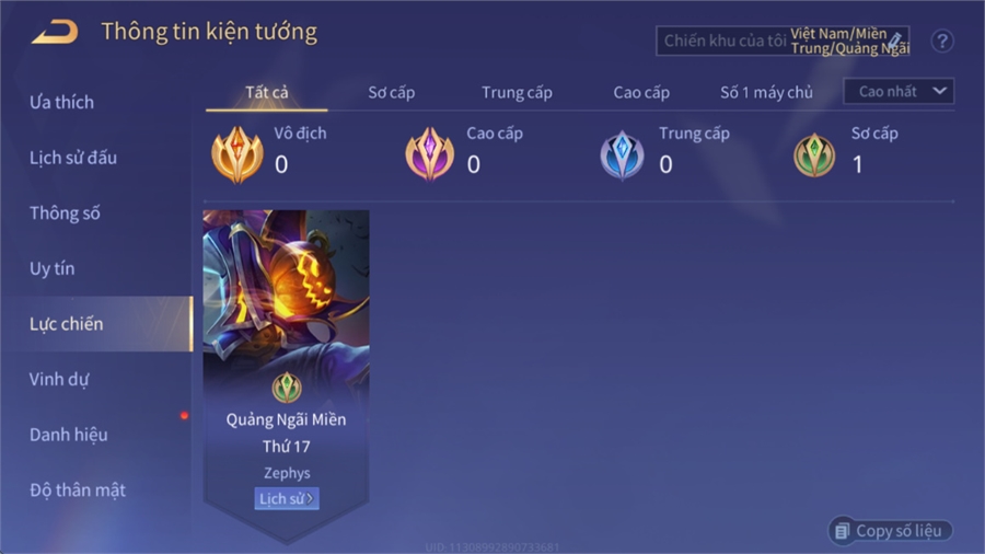  - billow thiên tướng kẹp ngộ võ thánh VIP