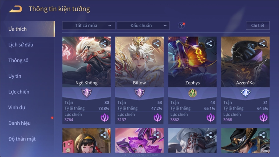  - billow thiên tướng kẹp ngộ võ thánh VIP