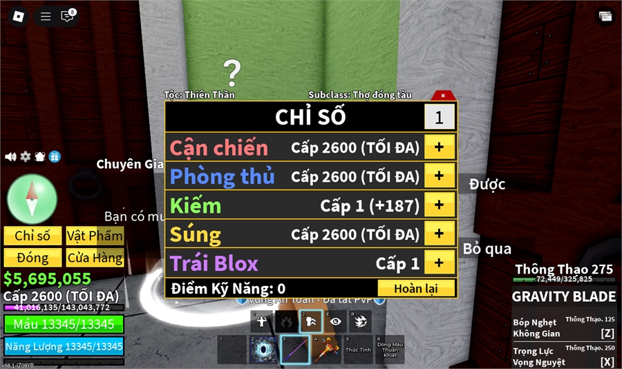  - 2 tộc v4 song đao lưỡi hái mỏ neo poltal owned