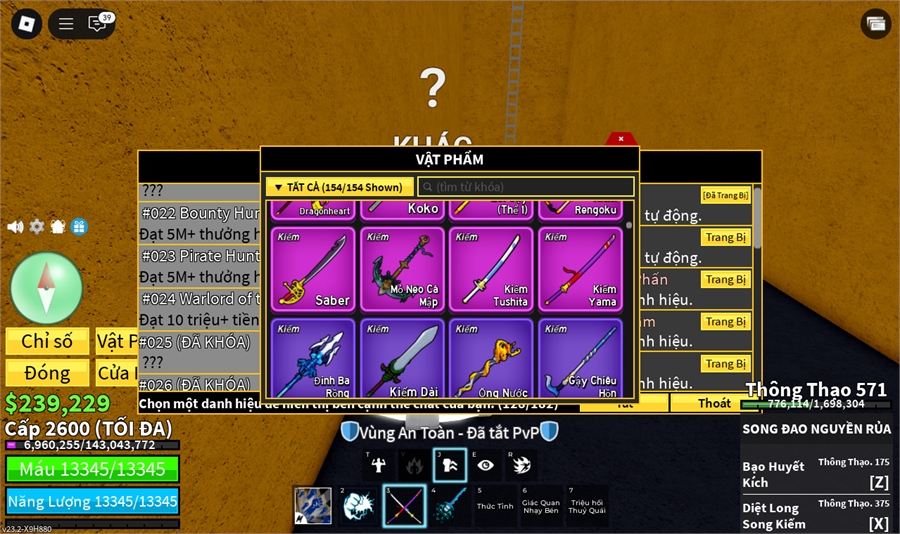  - 8 trái đỏ gas,mamoth hắc kiếm song đao lưỡi hái leviathan Arise 11/50 ST 11 full gear