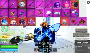  - dao găm foxlamp ăn trái kitsune 4 trái đỏ có yeti mamoth