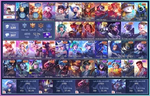  - acc full tướng 106k vàng