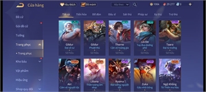 - acc full tướng 106k vàng