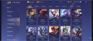  - acc full tướng 106k vàng