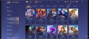  - acc full tướng 106k vàng