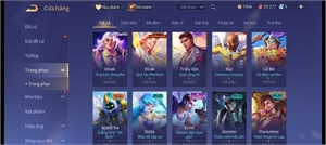  - acc full tướng 106k vàng