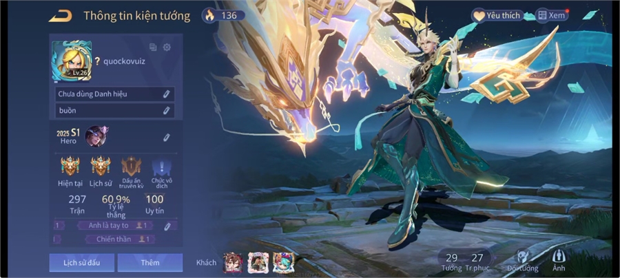  - đại cao thủ IV 19sao Triệu Vân Minh Chung Long Đế