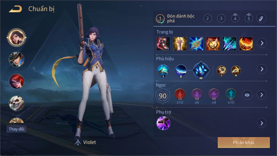  - Violet SSS kết hợp veres kimono