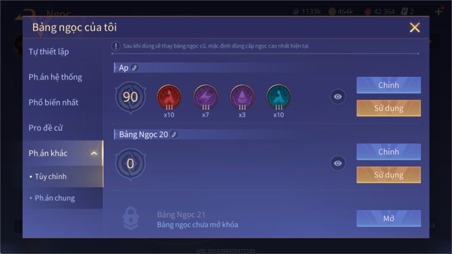  - 154 thẻ đổi tên, 20 bảng ngọc 90,hơn 600 skin rẻ nhất sever, VIP 9