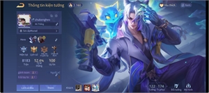  - acc trắng thông tin full tướng