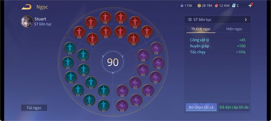  - acc trắng thông tin full tướng