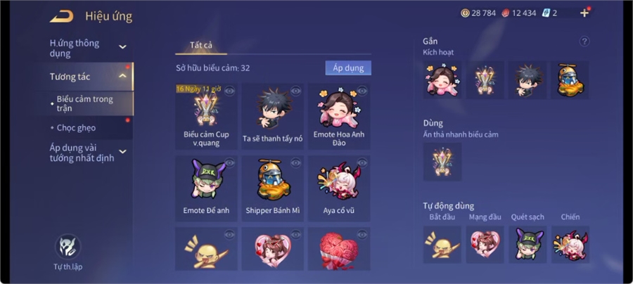  - acc trắng thông tin full tướng