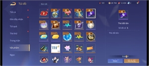  - acc trắng thông tin full tướng