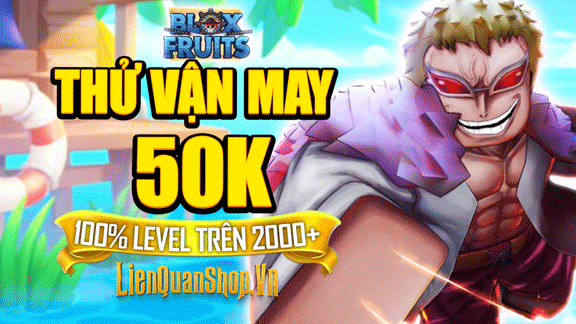 Blox Fruit Random trắng thông tin 50K